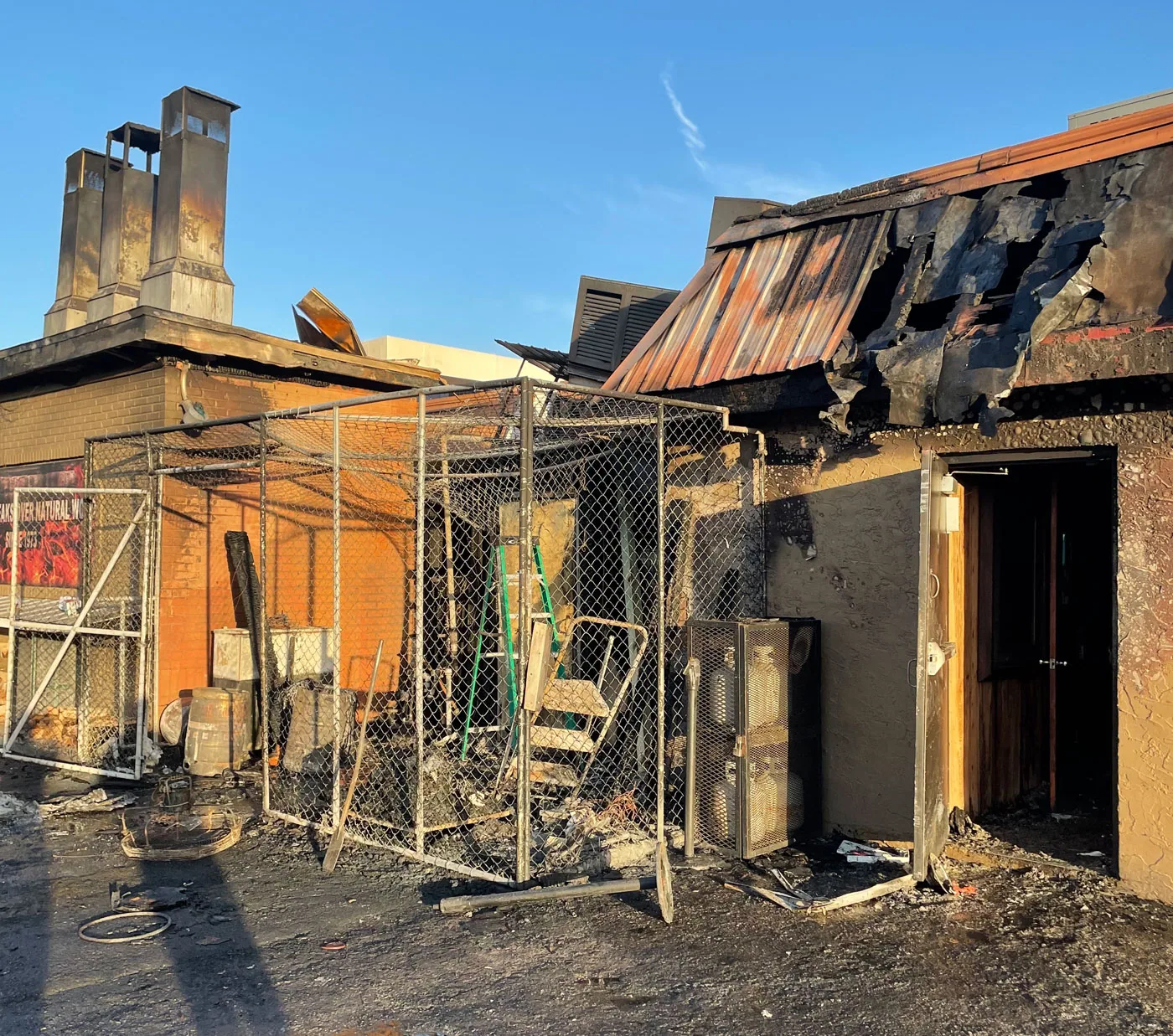 Commercial Fire-Damaged Roof Repair in North Charleston, SC