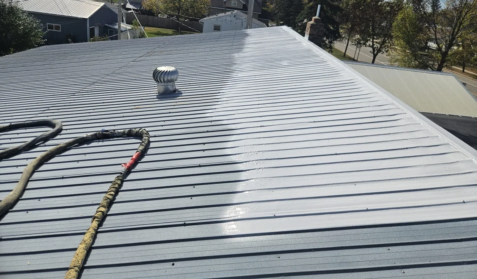 Commercial Roof Flashing Repair in North Charleston, SC